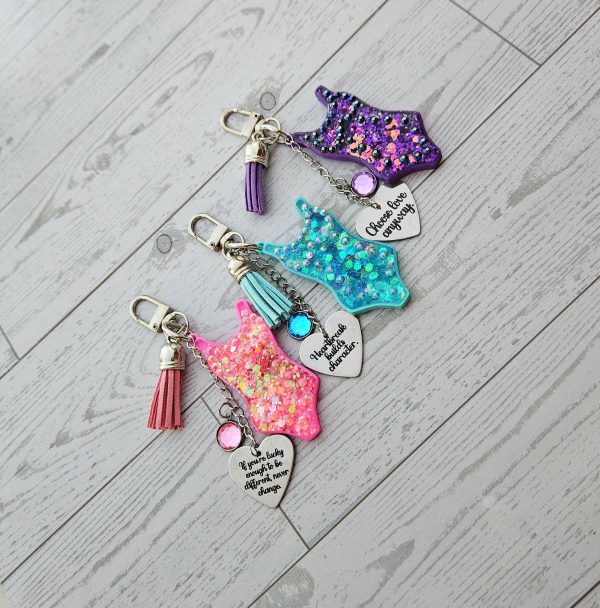 il_fullxfull.7913680264_hsxw Eras Bodysuit Keychain – Personalized Rhinestone Bag Charm, Pink Blue Or Purple – Keychains – Handmade By Shessocrafty Goods