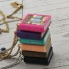 il_fullxfull.8039372929_i9nl Custom Miniature Book Necklace, Personalized Book Lover Gift, Bookish Jewelry – Bookish – Handmade By Shessocrafty Goods