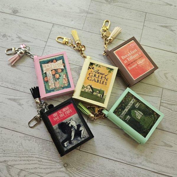 Custom Book Bag Charm 3D Printed Personalized Literary Keychain Tassel Gift 2 Custom Book Bag Charm 3D Printed Personalized Literary Keychain Tassel Gift – Bookish – Handmade By Shessocrafty Goods