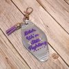 Protest Motel Keychain Bag Charm, We're Still Fighting – Keychains – Handmade by ShesSoCrafty Goods