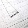 il_fullxfull.7581635774_734m Votes Over Vibes Necklace β’ Satin Stainless Steel Civic Statement Pendant β Jewelry β Handmade by ShesSoCrafty Goods