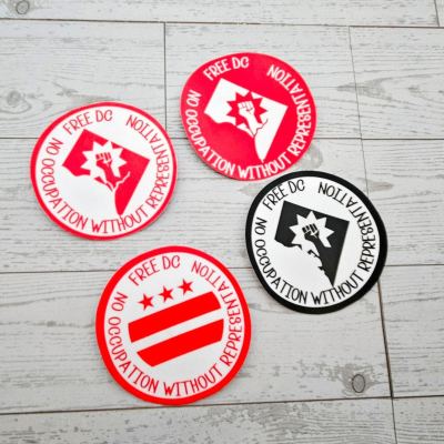 DC Statehood Sticker Pack: Political Protest Vinyl Decals – Say It Louder – Handmade by ShesSoCrafty Goods