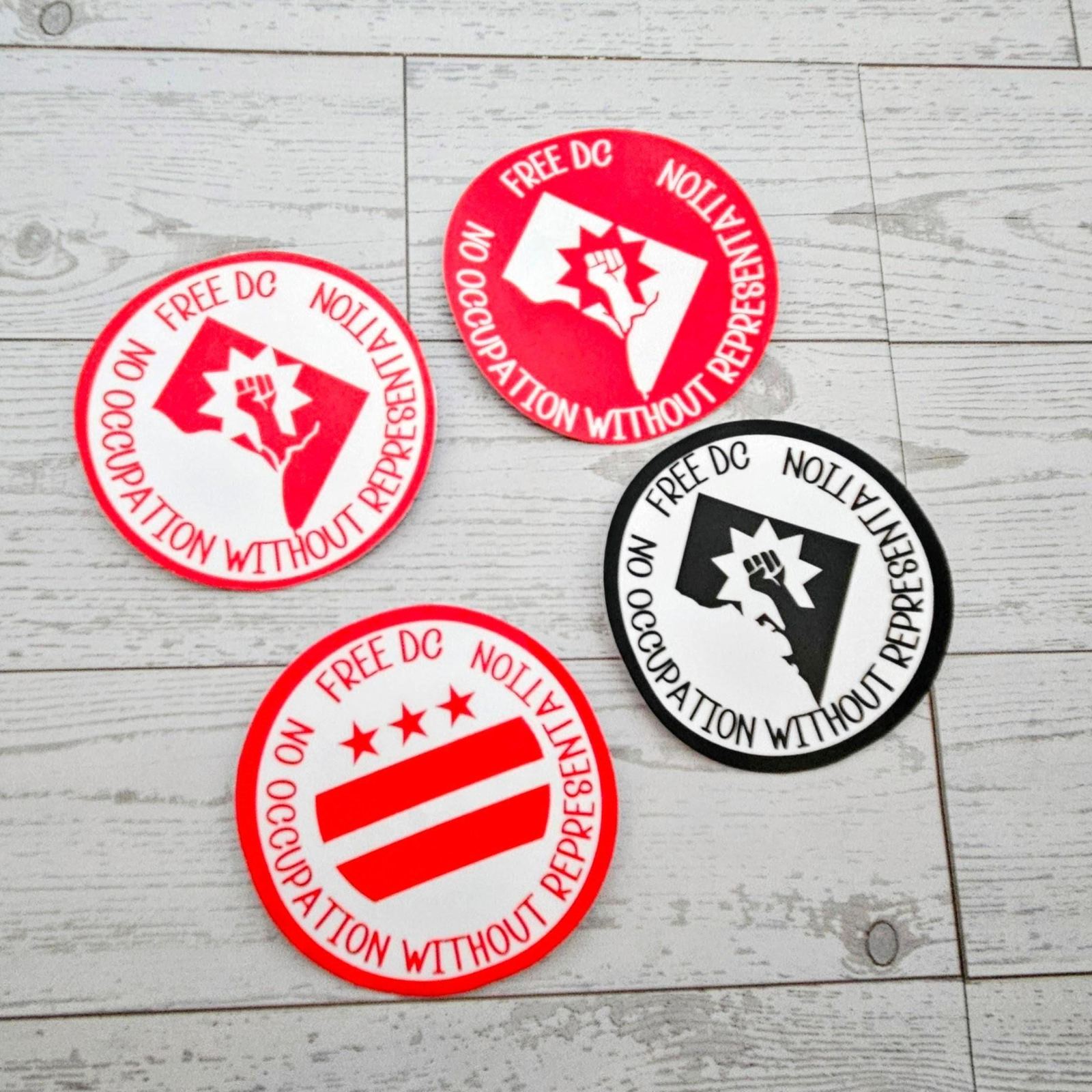 DC Statehood Sticker Pack: Political Protest Vinyl Decals DC Statehood Sticker Pack: Political Protest Vinyl Decals β Say It Louder β Handmade by ShesSoCrafty Goods