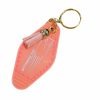 il_fullxfull.7581655708_9zx8 Getaway Car Motel Keychain Bag Charm, Coral Pink Rhinestone Tassel – Keychains – Handmade by ShesSoCrafty Goods