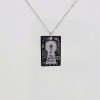Secret Garden Book Necklace – Engraved Miniature Book Pendant – Cottagecore Literary Jewelry – Bookish – Handmade by ShesSoCrafty Goods