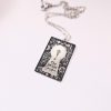 Secret Garden Book Necklace – Engraved Miniature Book Pendant – Cottagecore Literary Jewelry – Bookish – Handmade by ShesSoCrafty Goods