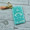 il_fullxfull.7581673632_p6ca Major Arcana Tarot Card Keychains – 6 Bright & Magical Varieties – Keychains – Handmade by ShesSoCrafty Goods