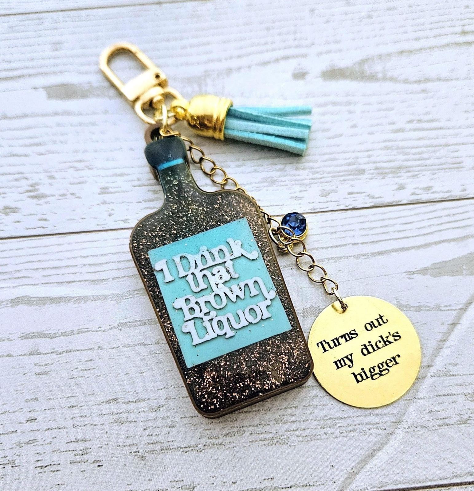 Personalized Brown Liquor Bag Charm β Funny 3D Printed Whiskey Keychain Personalized Brown Liquor Bag Charm β Funny 3D Printed Whiskey Keychain β Keychains β Handmade by ShesSoCrafty Goods
