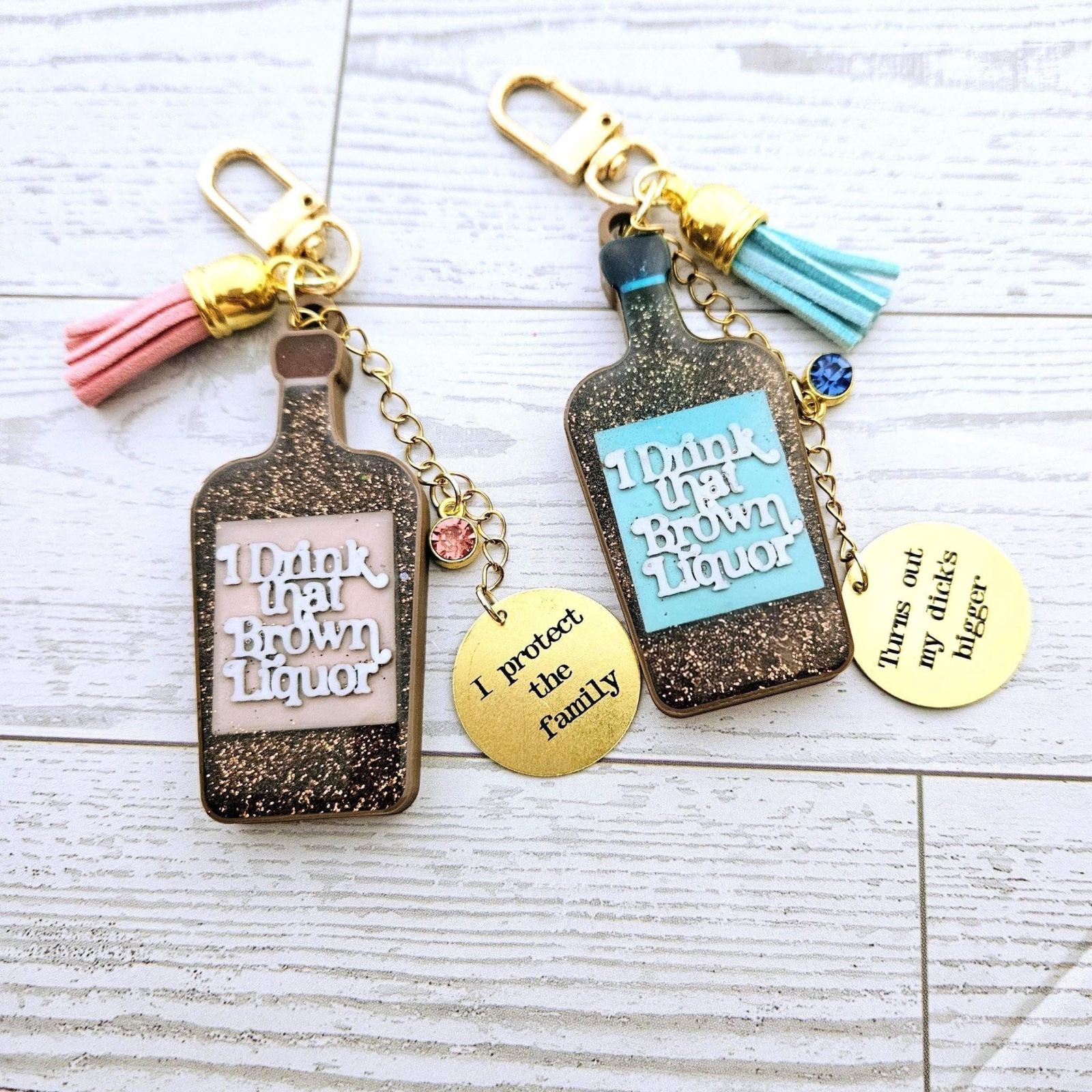 Personalized Brown Liquor Bag Charm β Funny 3D Printed Whiskey Keychain Personalized Brown Liquor Bag Charm β Funny 3D Printed Whiskey Keychain β Keychains β Handmade by ShesSoCrafty Goods