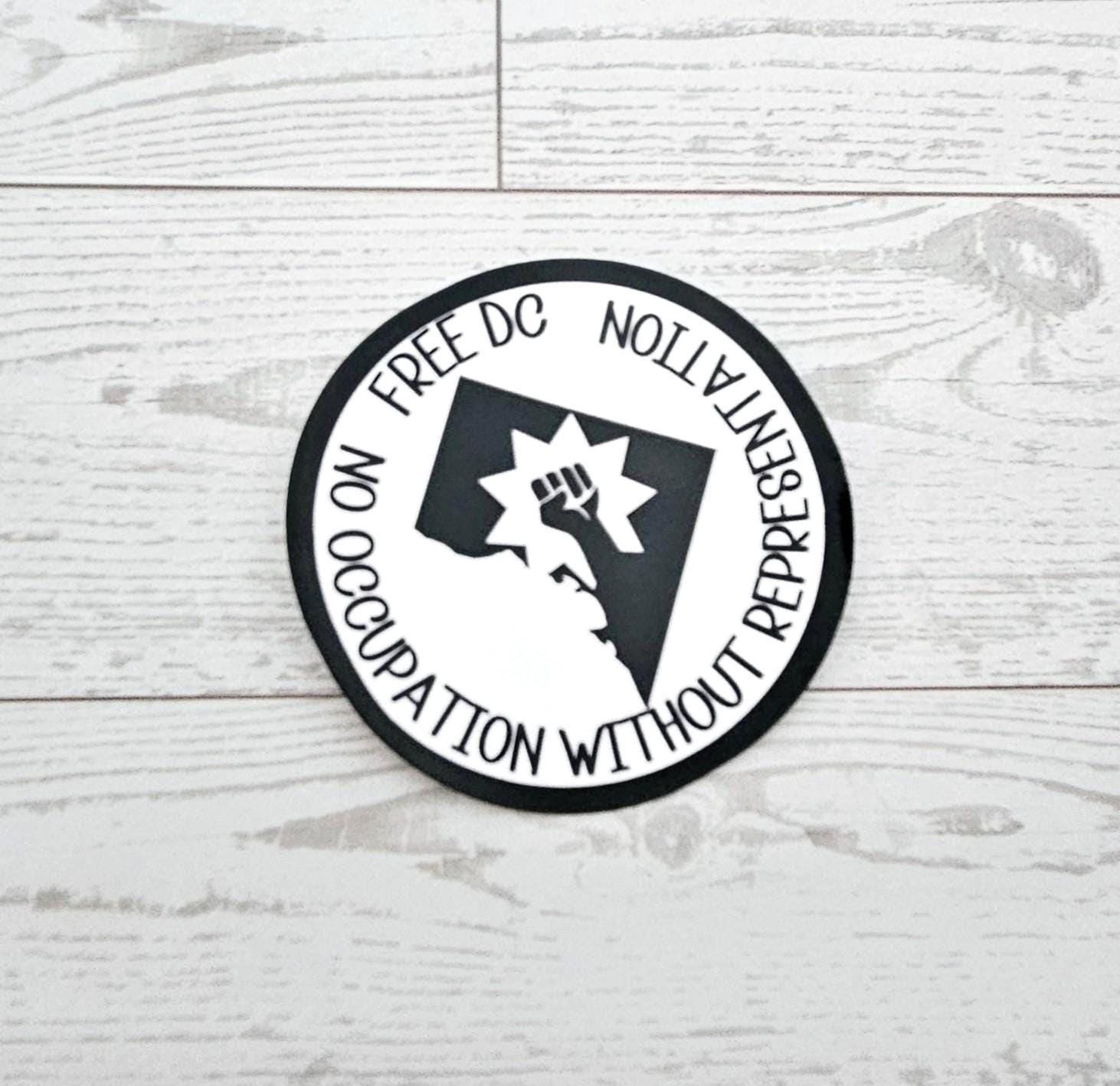 DC Statehood Sticker Pack: Political Protest Vinyl Decals DC Statehood Sticker Pack: Political Protest Vinyl Decals β Say It Louder β Handmade by ShesSoCrafty Goods