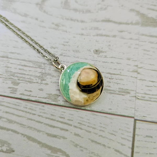 il_fullxfull.7629594887_1pxg Handmade Seashell Pendant Necklace – Ocean Resin Coastal Jewelry – Beach Statement Piece – Jewelry – Handmade by ShesSoCrafty Goods