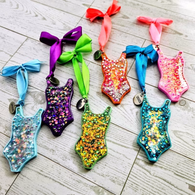 Eras Showgirl Ornament, Sparkly Bodysuit Christmas Decor, Rhinestone Pop Concert Ornament – Home Decor – Handmade by ShesSoCrafty Goods