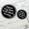 Trust Black Women Vinyl Sticker Feminist Activist Social Justice – Say It Louder – Handmade by ShesSoCrafty Goods