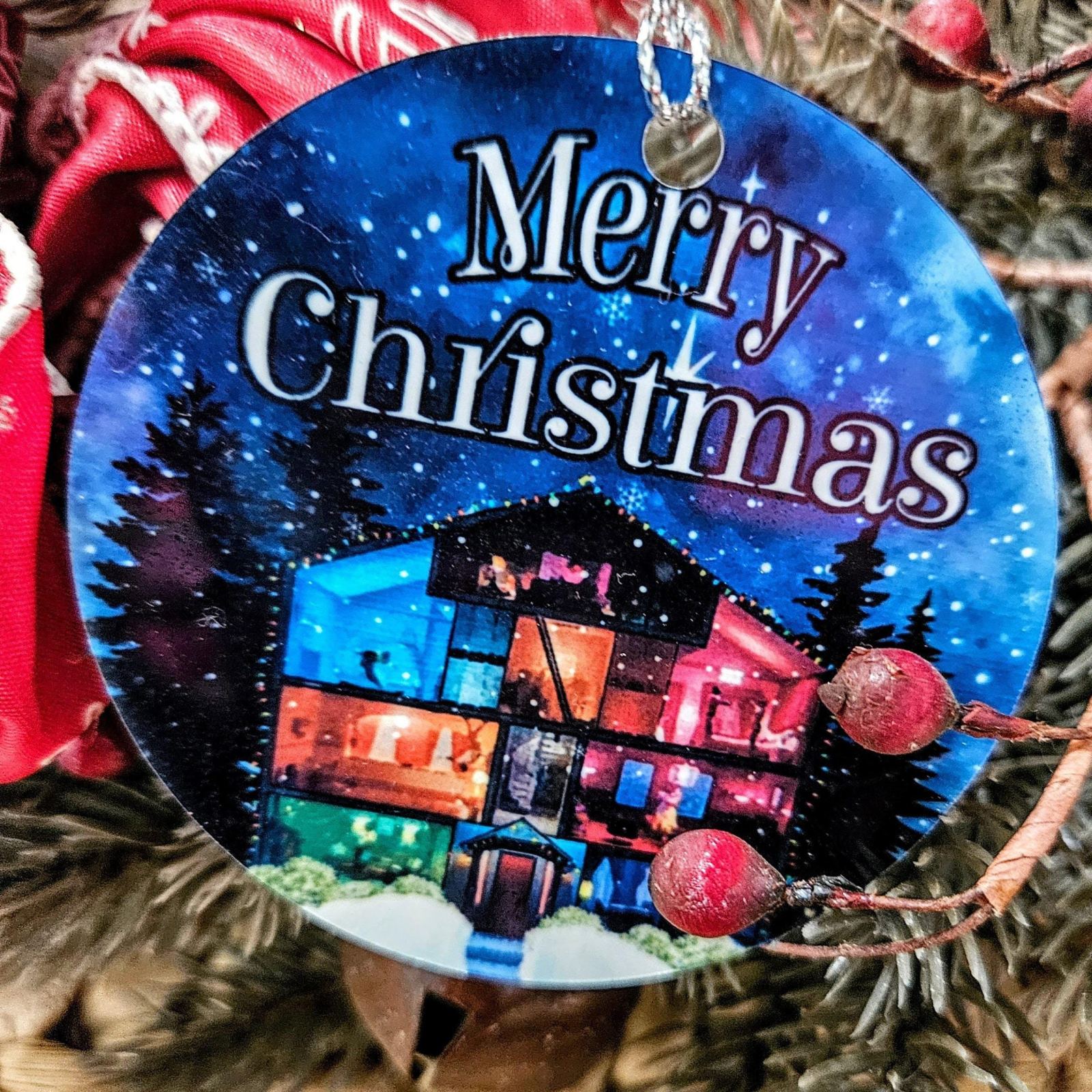 Lover House Christmas Ornament Lover House Christmas Ornament – Home Decor – Handmade by ShesSoCrafty Goods