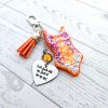 il_fullxfull.7654395483_ntwq Custom Showgirl Eras Bodysuit Keychain – Personalized Glitter Resin Bag Charm with Engraved Quote – Keychains – Handmade by ShesSoCrafty Goods