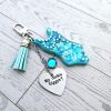 il_fullxfull.7654397493_6drt Custom Showgirl Eras Bodysuit Keychain – Personalized Glitter Resin Bag Charm with Engraved Quote – Keychains – Handmade by ShesSoCrafty Goods