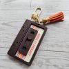 Cassette Tape Bag Charm, Custom NFC Spotify Playlist Keychain, Retro Music Accessory – Keychains – Handmade by ShesSoCrafty Goods