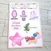 Funny Adult Sticker Sheet | Sarcastic Dark Humor Vinyl Decals – Say It Louder – Handmade by ShesSoCrafty Goods