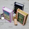 il_fullxfull.7881991212_hg02 Book Bag Charm — Custom Mini Bookish Keychain, Personalized Engraved Cover Charm – Bookish – Handmade by ShesSoCrafty Goods