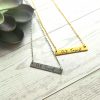 il_fullxfull.7909066874_8634 Anti-Fascist Bar Necklace, Stainless Steel Resistance Jewelry, Leftist Political Pendant, Punk Engraved Charm – Jewelry – Handmade by ShesSoCrafty Goods
