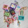 il_fullxfull.7929642517_f5qc Book Bag Charm — Custom Mini Bookish Keychain, Personalized Engraved Cover Charm – Bookish – Handmade by ShesSoCrafty Goods
