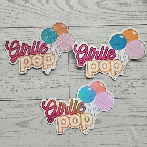 il_fullxfull.7956933489_b2ab Girlie Pop Lollipop Sticker Holographic Glitter Matte Coquette Decal – Uncategorized – Handmade by ShesSoCrafty Goods