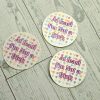 At Least I'm Not a Dick Sticker, Funny Watercolor Vinyl Decal – Uncategorized – Handmade by ShesSoCrafty Goods