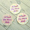 At Least I'm Not a Dick Sticker, Funny Watercolor Vinyl Decal – Uncategorized – Handmade by ShesSoCrafty Goods
