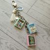 il_fullxfull.8179533748_6hq5 Book Bag Charm Set of 3, Custom Cover BookTok Keychain, Engraved Bookish Charm – Bookish – Handmade by ShesSoCrafty Goods