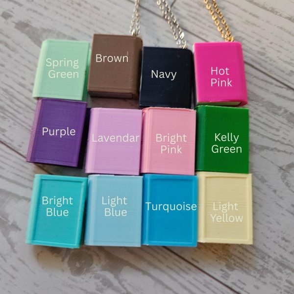 il_fullxfull.8179566358_2zq3 Book Bag Charm Set of 3, Custom Cover BookTok Keychain, Engraved Bookish Charm – Bookish – Handmade by ShesSoCrafty Goods