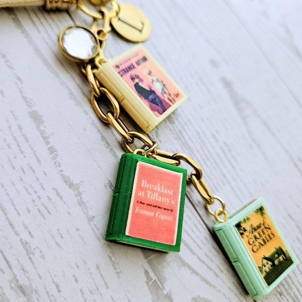 il_fullxfull.8227466747_dh55 Book Bag Charm Set of 3, Custom Cover BookTok Keychain, Engraved Bookish Charm – Bookish – Handmade by ShesSoCrafty Goods
