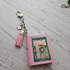 Book Bag Charm — Summer Limited Edition Mini, Custom Cover Bookish Keychain – Bookish – Handmade by ShesSoCrafty Goods