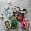 Book Bag Charm — Summer Limited Edition Mini, Custom Cover Bookish Keychain – Bookish – Handmade by ShesSoCrafty Goods