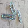 il_fullxfull.8300564815_shtt Disco Confetti Resin Hair Clips Set, Chunky Glitter Alligator Clips – Uncategorized – Handmade by ShesSoCrafty Goods