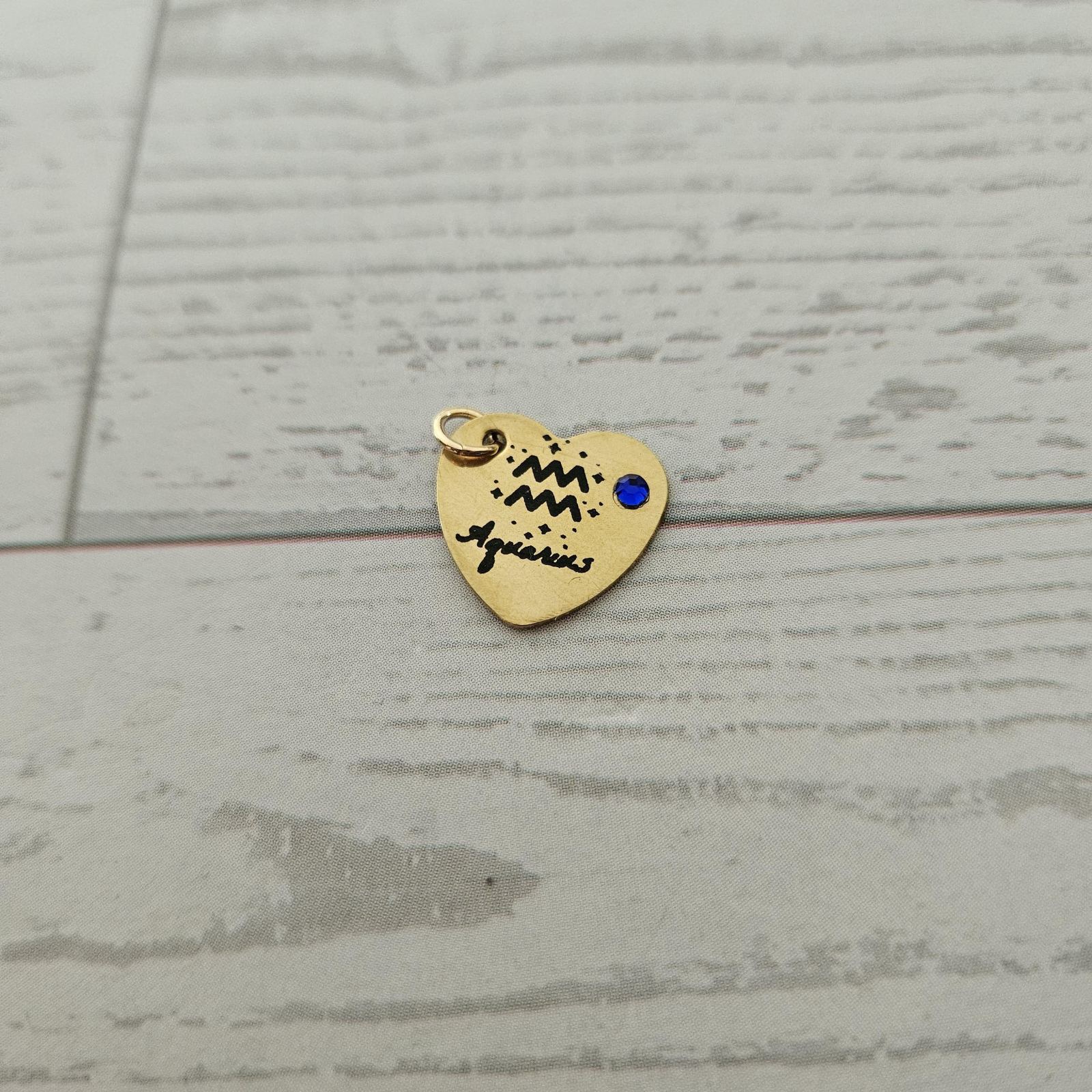 Zodiac Heart Necklace, Initial & Birthstone Charm, Personalized Astrology Pendant Zodiac Heart Necklace, Initial & Birthstone Charm, Personalized Astrology Pendant – Jewelry – Handmade by ShesSoCrafty Goods