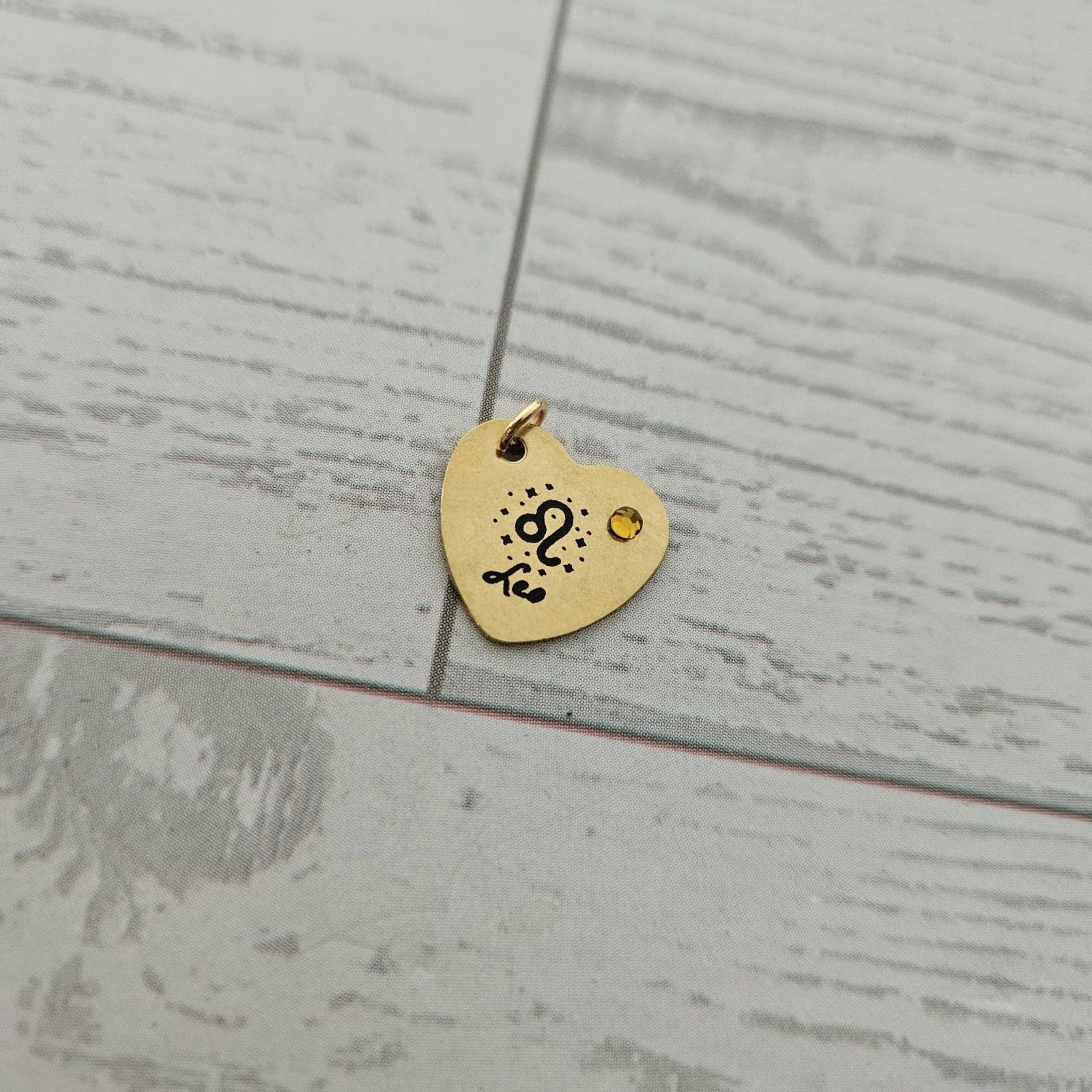 Zodiac Heart Necklace, Initial & Birthstone Charm, Personalized Astrology Pendant Zodiac Heart Necklace, Initial & Birthstone Charm, Personalized Astrology Pendant – Jewelry – Handmade by ShesSoCrafty Goods