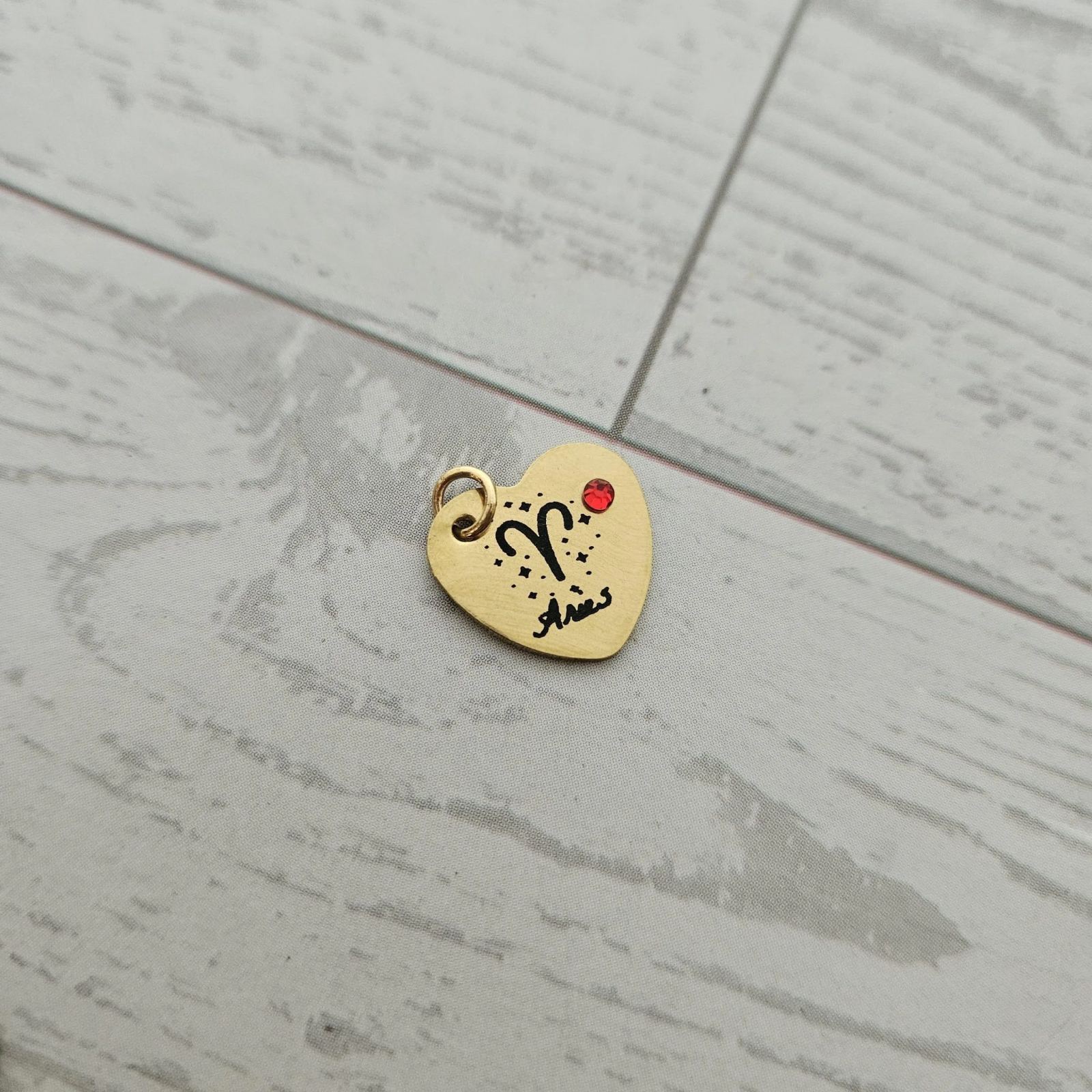 Zodiac Heart Necklace, Initial & Birthstone Charm, Personalized Astrology Pendant Zodiac Heart Necklace, Initial & Birthstone Charm, Personalized Astrology Pendant – Jewelry – Handmade by ShesSoCrafty Goods