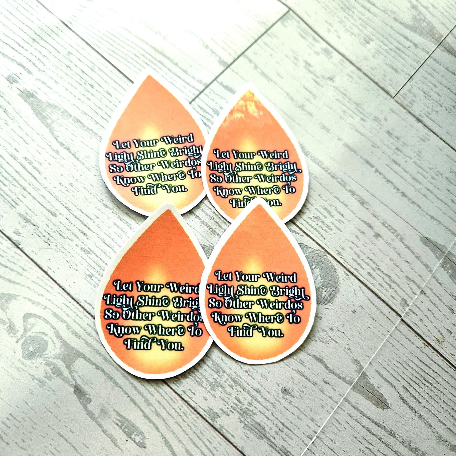 Weirdo Quote Flame Sticker Waterproof Vinyl Decal Weirdo Quote Flame Sticker Waterproof Vinyl Decal – Stickers – Handmade by ShesSoCrafty Goods